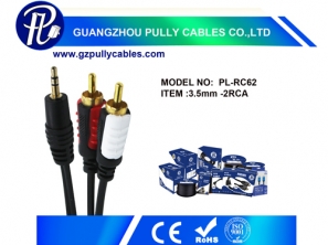 3.5mm-2RCA Cable