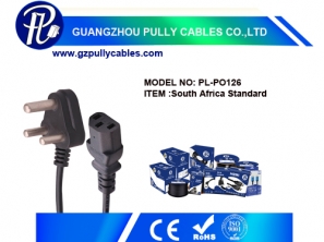 SOUTH AFRICA standard power cable