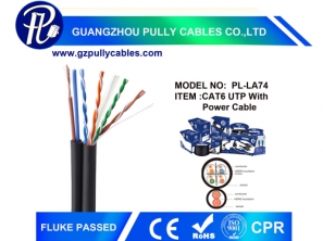 CAT6 UTP With Power CABLE