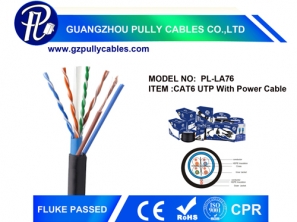 CAT6 UTP with power cable Outdoor CABLE
