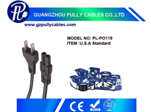U.S.A standard power cable
