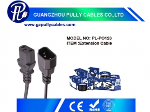 Extension power cable