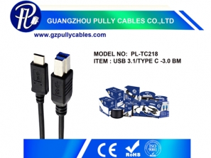 USB 3.1 AM-USB 3.0 B Printer Cable