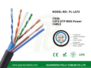 CAT6 UTP with power cable Outdoor CABLE
