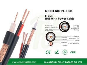 RG6 with Power Cable