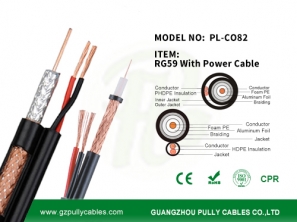 RG59 with Power Cable