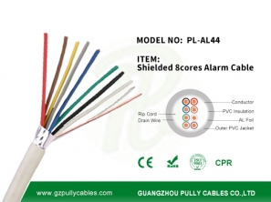 8 CORES ALARM CABLE WITH SHIELDING