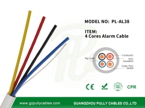 4 CORES UNSHIELDED ALARM CABLE
