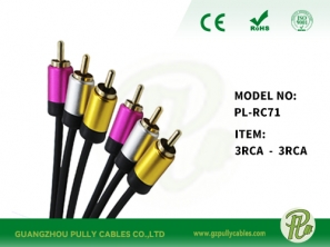 3RCA-3RCA Cable
