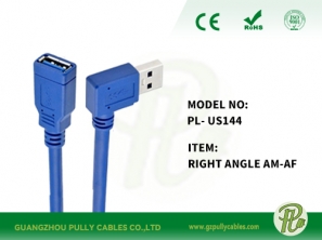 right angle USB 3.0 AM-AF