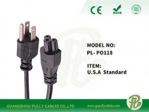 U.S.A standard Power Cable