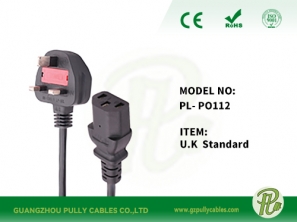 U.K Standard power cable